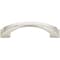 Jeffrey Alexander 96 mm Center-to-Center Polished Nickel Arched Roman Cabinet Pull 944-96NI - alternate 3